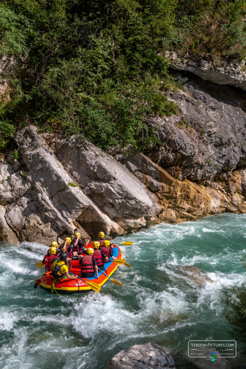 photo raft rafting verdon